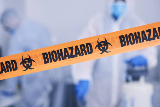 Professional Biohazard technician working in Waterville Valley, NH